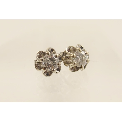 112 - Diamond earrings