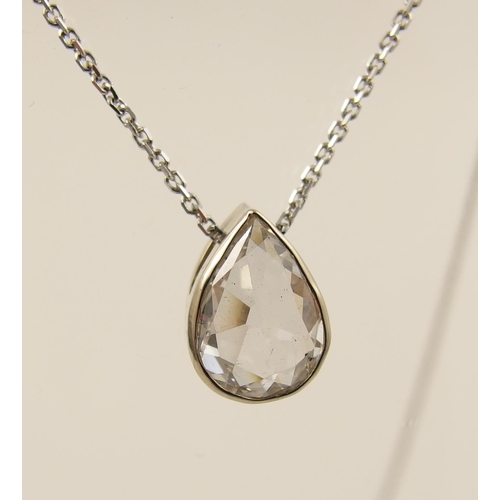 121 - A diamond pendant