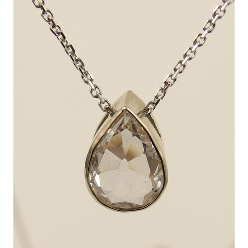 121 - A diamond pendant