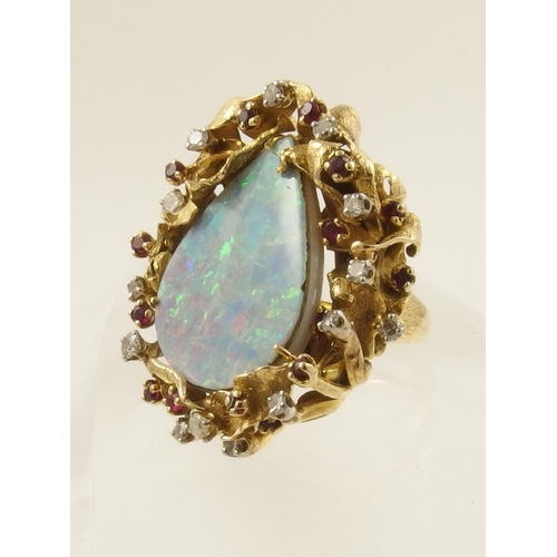 53 - An impressive opal ring