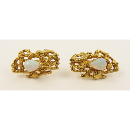 66 - Retro Opal earrings