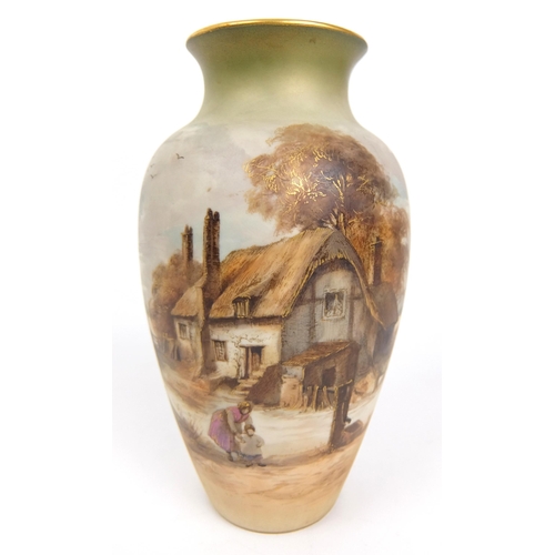 680 - A Royal Worcester porcelain vase