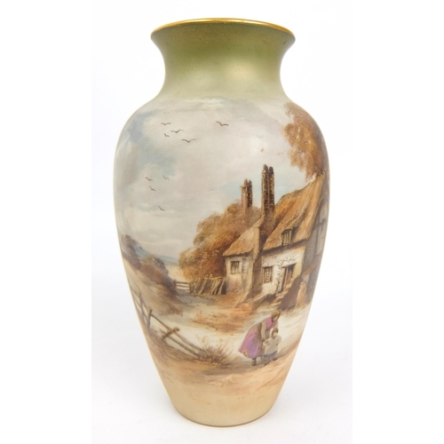 680 - A Royal Worcester porcelain vase