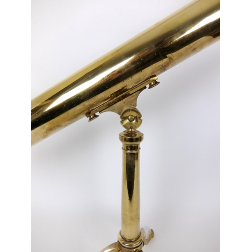 717 - A brass cased telescope