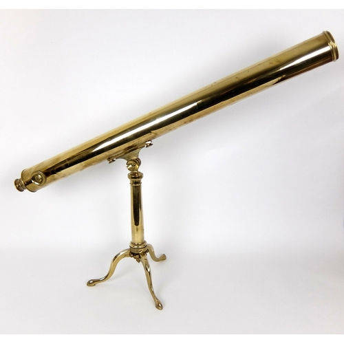 717 - A brass cased telescope