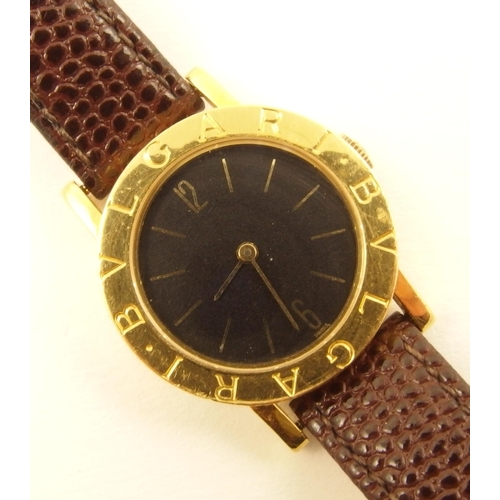 76 - A Bulgari style ladies watch