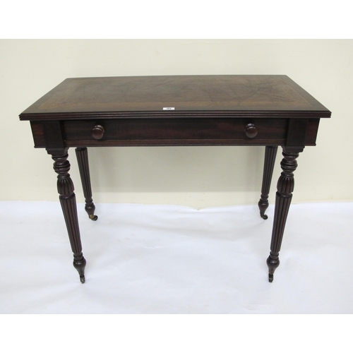 795 - A Victorian mahogany writing desk