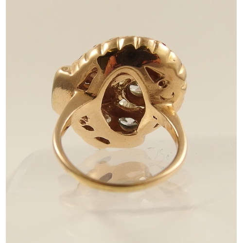 85 - A 1950's style ring