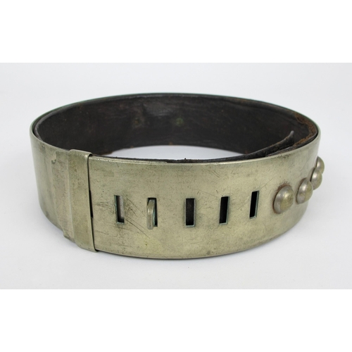 313 - A Victorian metal dog collar