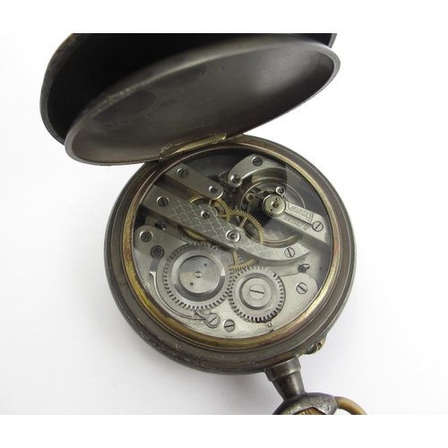 80 - A 20th century erotic automaton pocket watch.