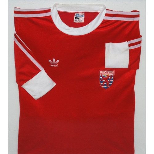 109 - A red Luxembourg International shirt