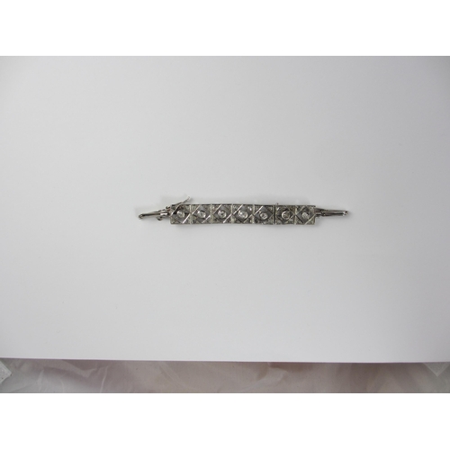 102 - An Art Deco diamond bracelet