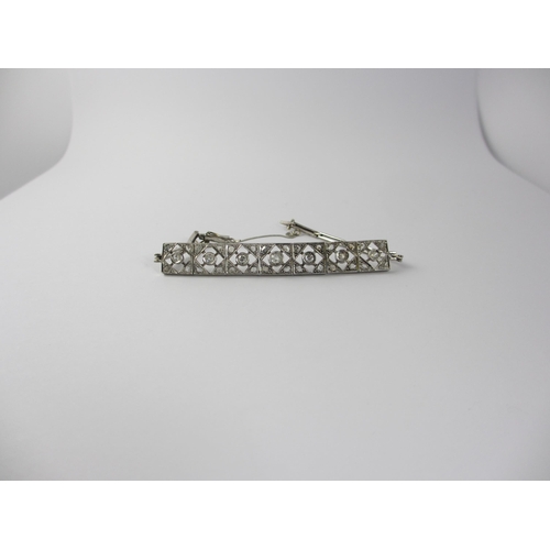 102 - An Art Deco diamond bracelet