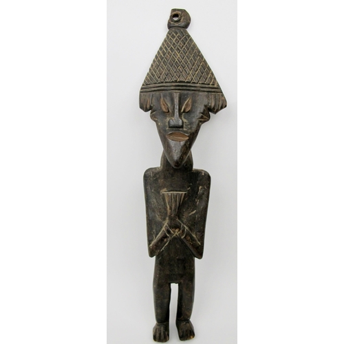 535 - An African carved wood standing figure