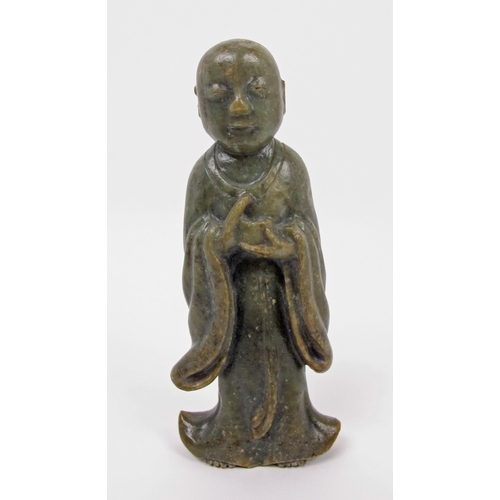 541 - A Chinese hardstone Lohan