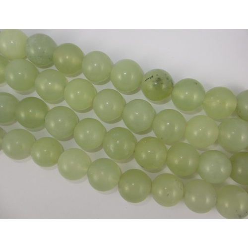 63 - A string of jade beads