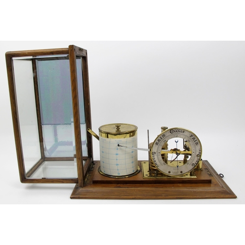 634 - A Lee & Son barograph