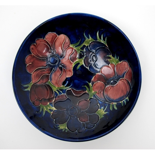 657 - A pair of Moorcroft pottery Anemone bowls