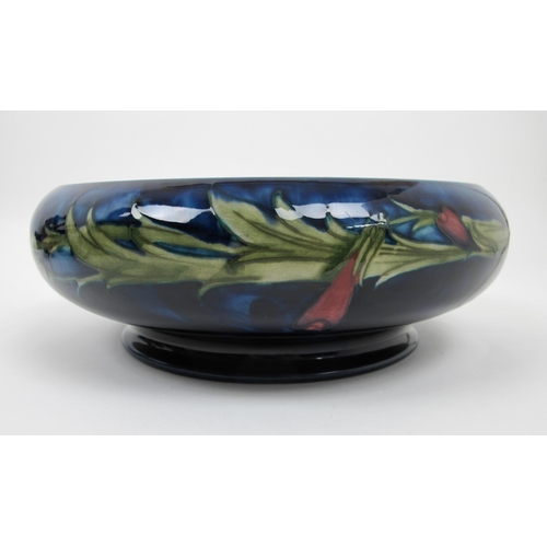 659 - A Moorcroft pottery Pansy bowl c.1935