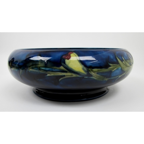 659 - A Moorcroft pottery Pansy bowl c.1935