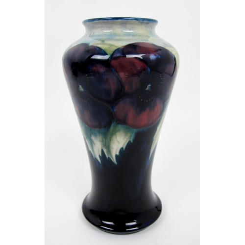 660 - A Moorcroft pottery Pansy vase c.1935