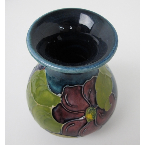 667 - A Moorcroft pottery clematis vase