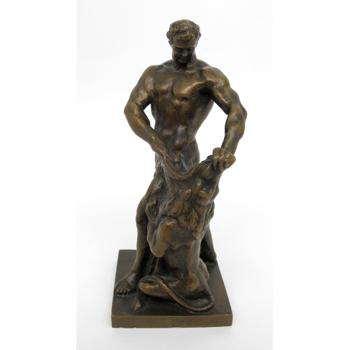 688 - A bronze modelled as Heracles