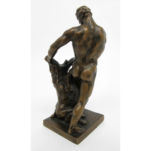 688 - A bronze modelled as Heracles