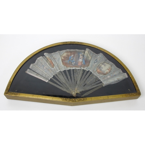 690 - An 18th century fan