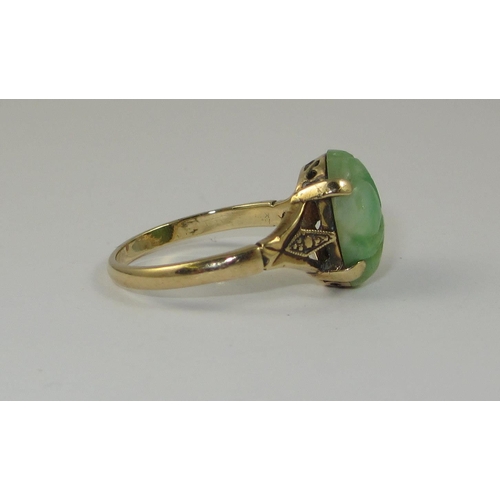 88 - A jade ring