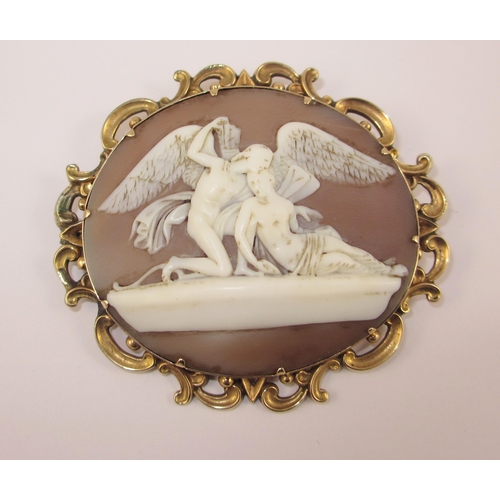 94 - A large classical themed cameo