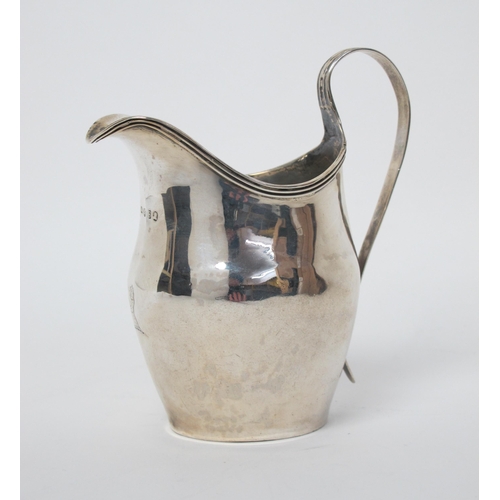 143 - A George III silver cream jug