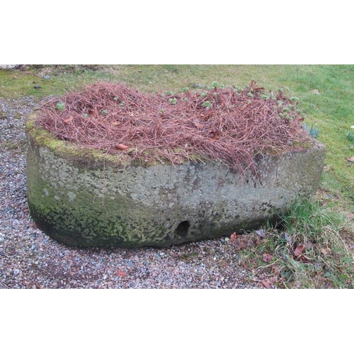 825 - *Sandstone trough  113cms long x 69cms wide x 36 cms high