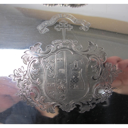 202 - A pair of Victorian silver entree dishes