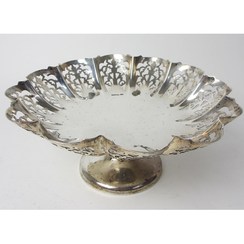 204 - A silver tazza