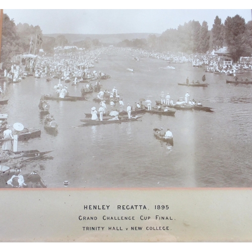 307 - A Henley Royal Regatta Grand Challenge Cup Final 1895 photograph