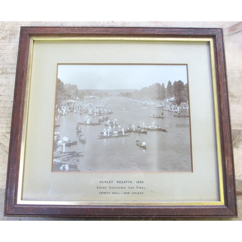 307 - A Henley Royal Regatta Grand Challenge Cup Final 1895 photograph