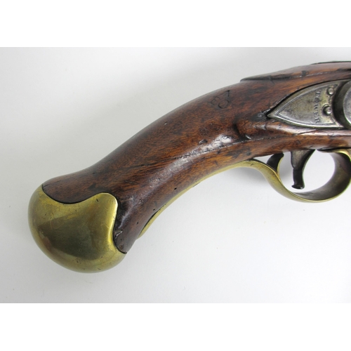 347 - A Tower flintlock pistol