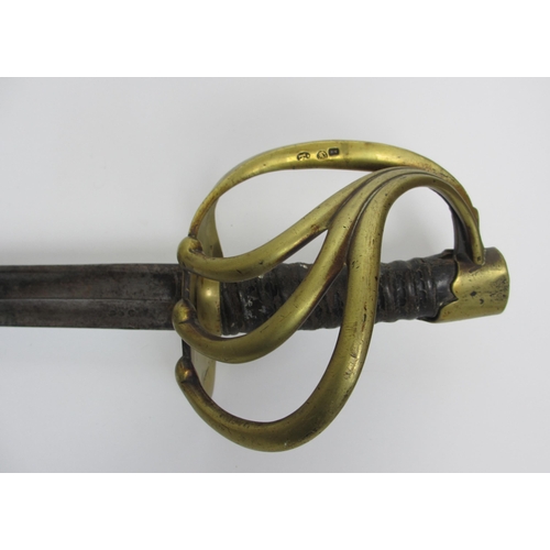 358 - A Napoleonic French Cavalry sabre