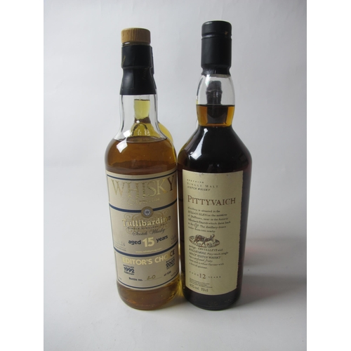 376A - Tullibardine Editors Choice 15 Years Old Single Highland Malt Scotch Whisky