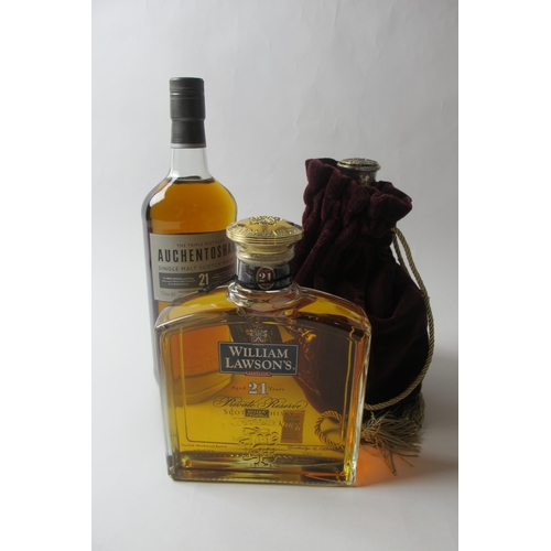 390 - Auchentoshan The Triple Distilled 21 year old Single Malt Scotch Whisky