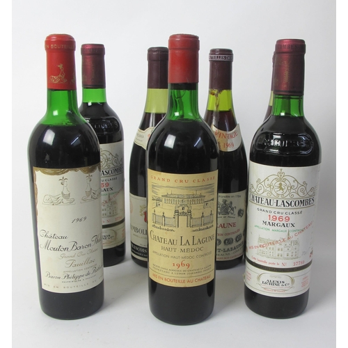 425 - 1969 Chateau Mouton Baron Philippe Pauillac  Baron Philippe De Rothschild