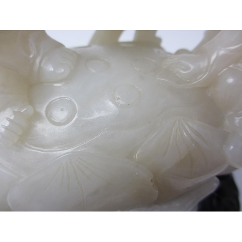 798 - A Chinese jade carving of the five eminent sons of Dy Yujun