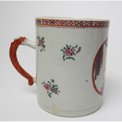 803 - A Chinese export mug