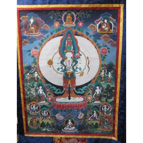 809 - Two Tibetan Thankas