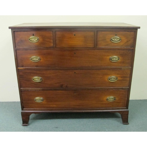 835 - A 19th Century mahogany chest of drawers