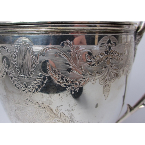 164 - An Art Deco four piece silver tea service