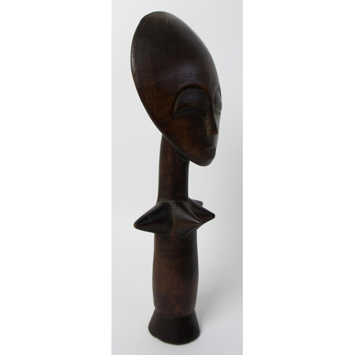 226 - An Asante People hardwood Akuaba figure