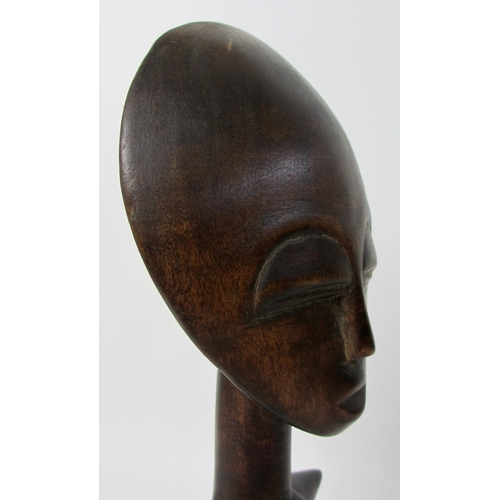 226 - An Asante People hardwood Akuaba figure