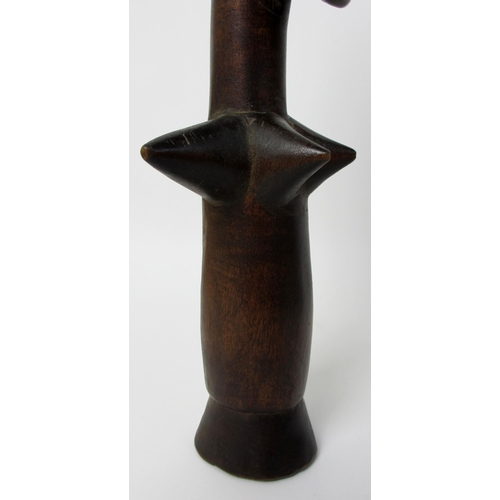 226 - An Asante People hardwood Akuaba figure